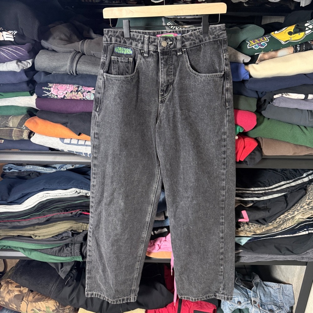 Empyre Jeans Mens Dark Wash Straight Leg Denim Pants Size Unknown